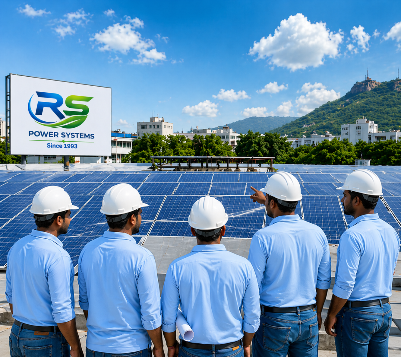 R.S Power Systems Solar Installation Team Madurai Tamil Nadu